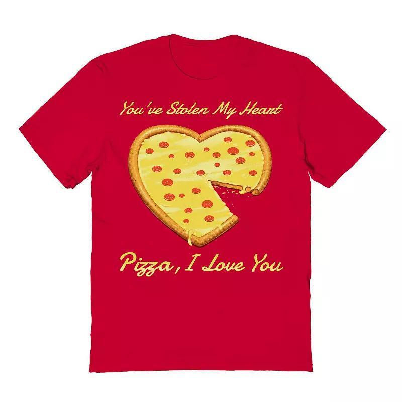 Mens Youve Stolen My Heart Valentines Graphic Tee Product Image