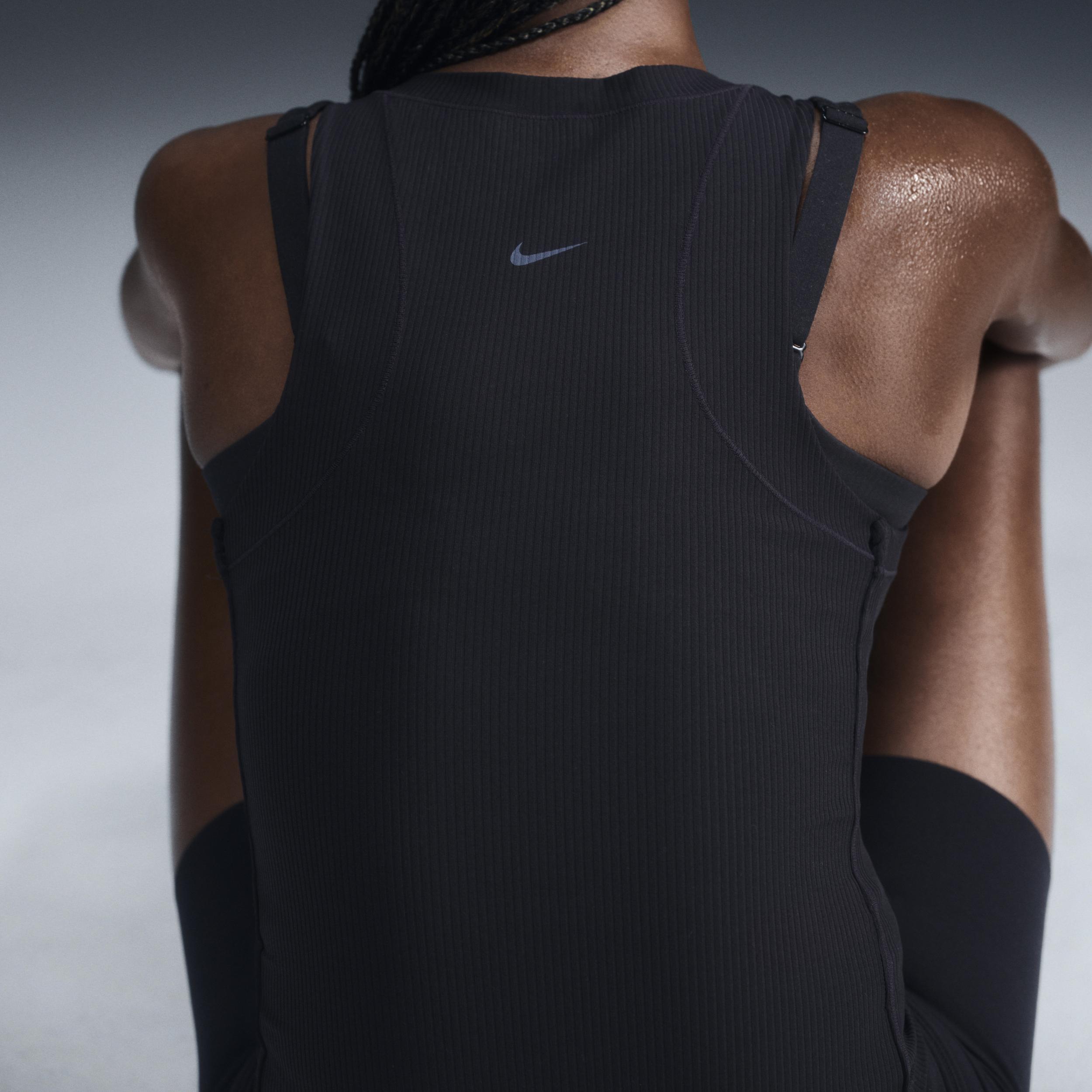 Nike Women's Zenvy Rib Dri-FIT Tank Top Product Image