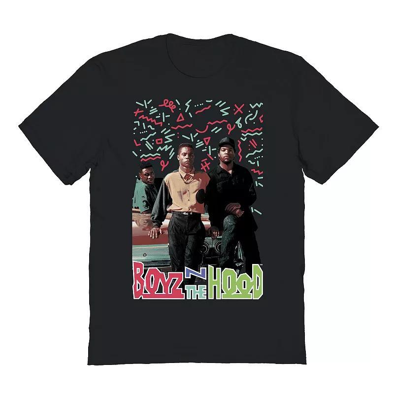 Mens Boyz N The Hood Poster Squiggles Graphic Tee Product Image