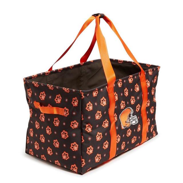 Vera Bradley NFL Large Car Tote Bags Women in Cleveland Browns Bandana Product Image