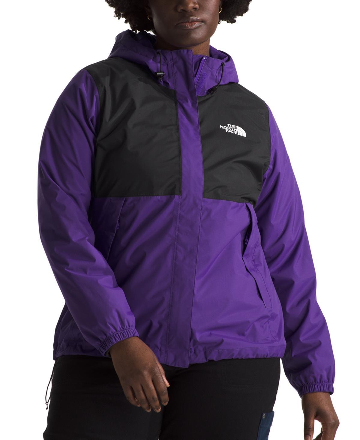 The North Face Antora Jacket (Smoked Pearl) Women's Clothing Product Image