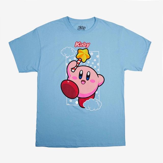 Mens Kirby Short Sleeve Graphic T-Shirt - Blue Product Image