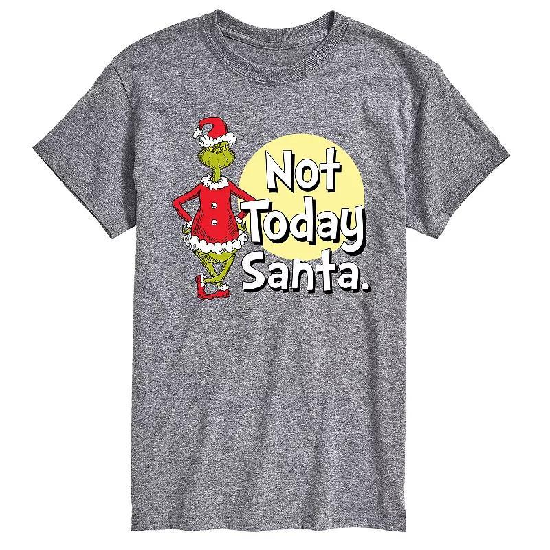 Big & Tall Not Today Santa Tee, Mens Product Image