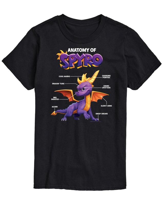 Mens Spyro Anatomy Tee Black Product Image