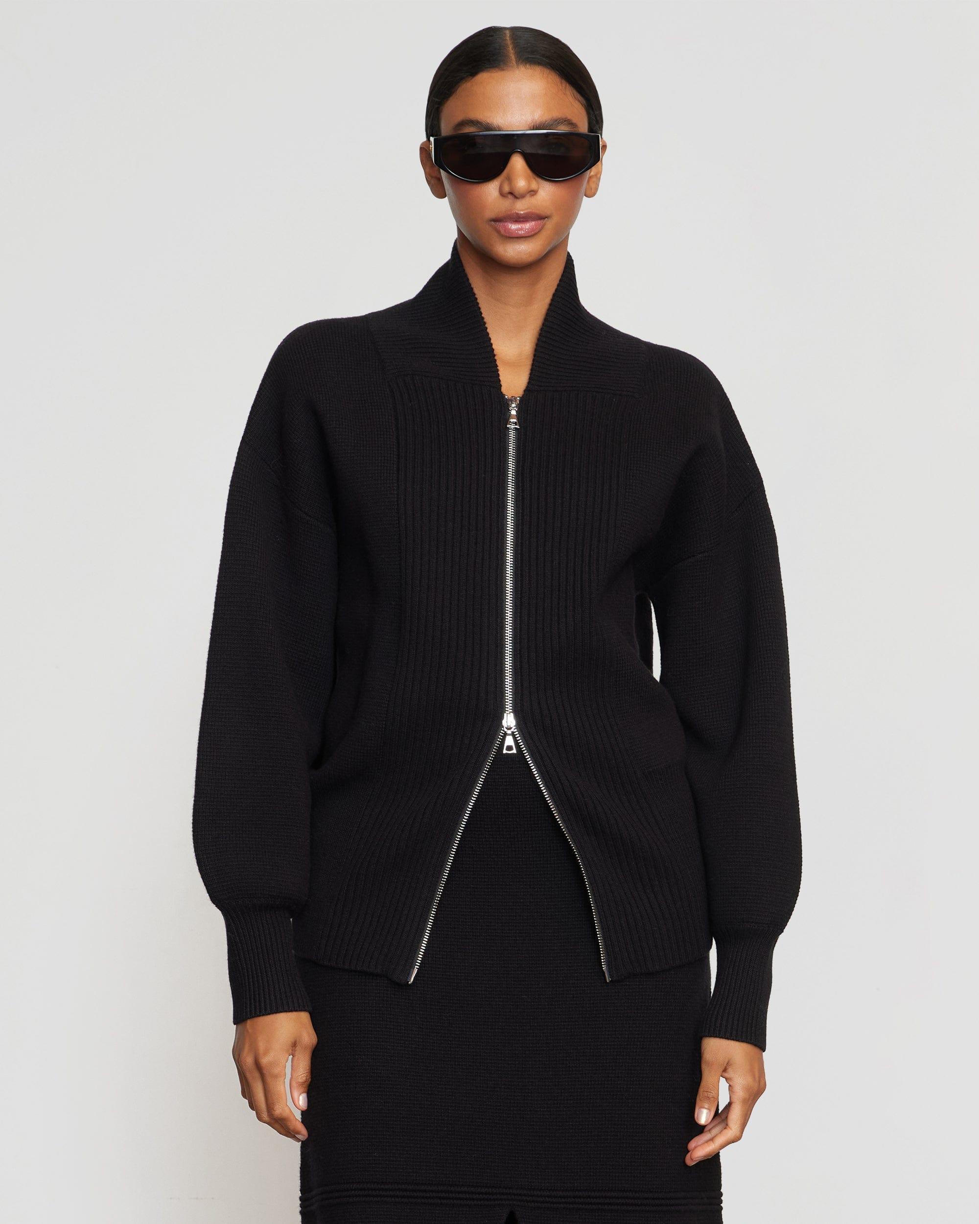 Manning Organic Cotton-Wool Zip Cardigan Product Image