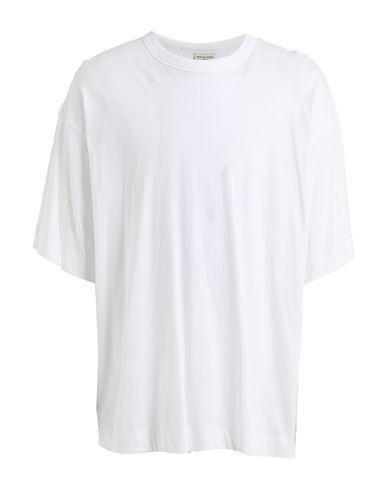 DRIES VAN NOTEN Man T-shirt White Size M Cotton Product Image