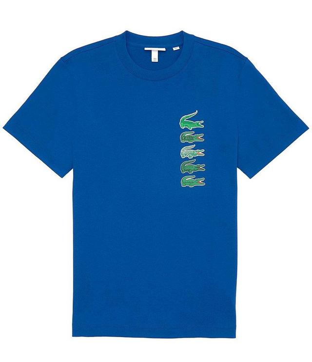 Lacoste Small Croc Logos Short Sleeve T-Shirt Product Image