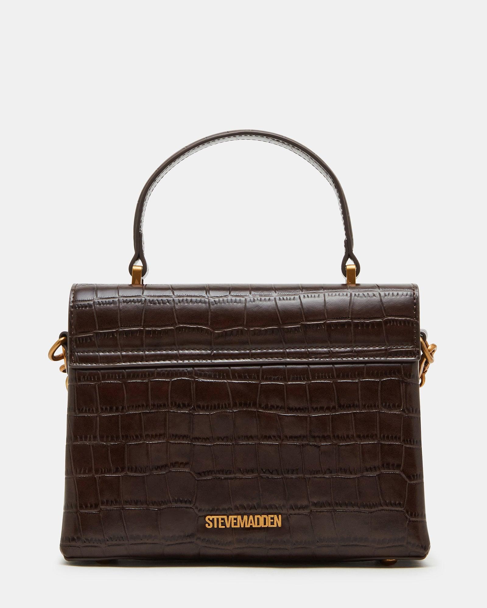 WORSH CROCODILE BAG CHOCOLATE Female Product Image