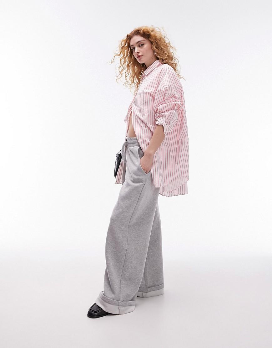 Topshop oversized stripe shirt Product Image