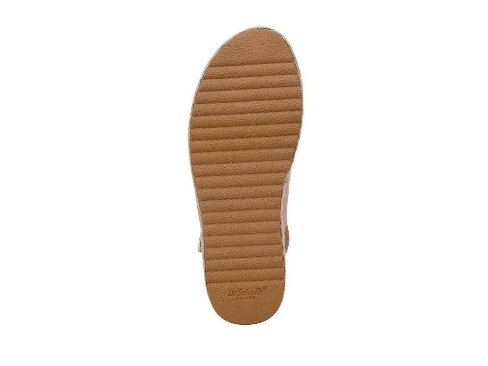 Dr. Scholl's Ember Espadrille Sandal (Rose Microfiber) Women's Sandals Product Image