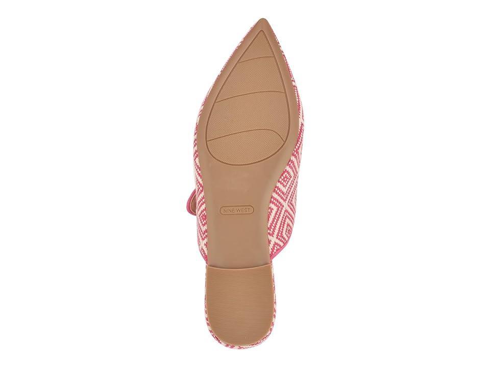 Nine West Barbra White) Women's Flat Shoes Product Image