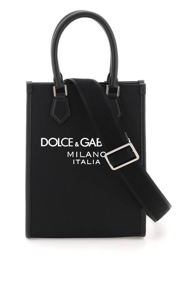 Logo-print Tote Bag In Black Product Image