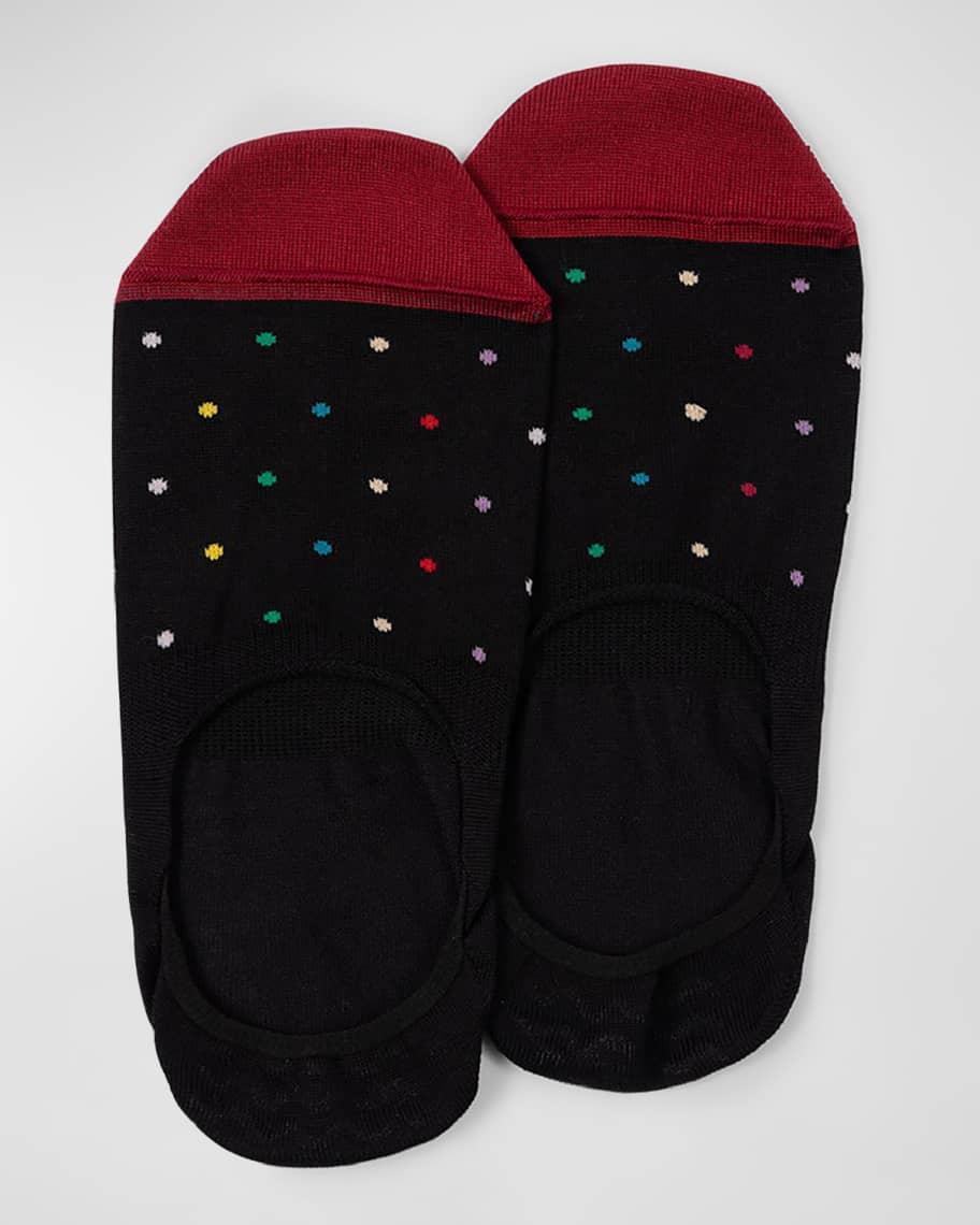 Mens Gianni Dot No-Show Socks Product Image