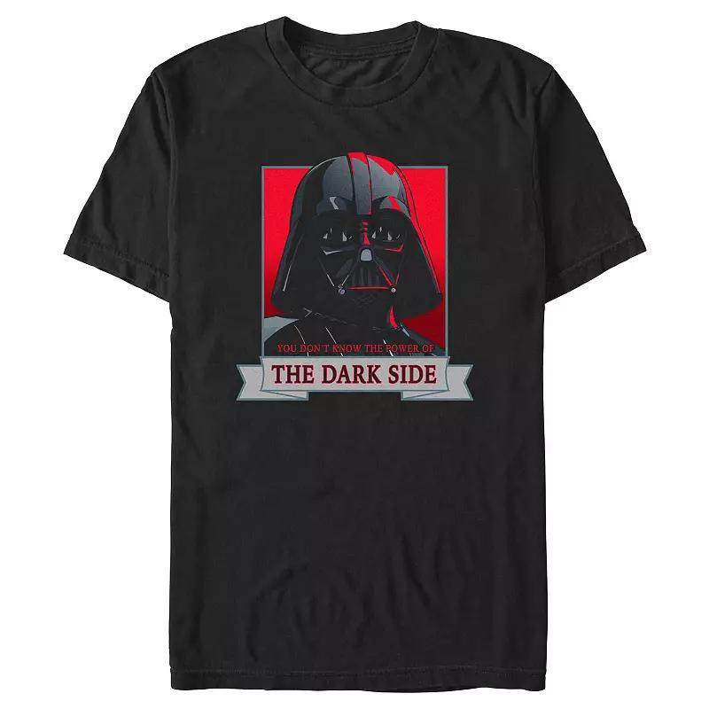 Big & Tall Star Wars The Power Of Dark Side Graphic Tee, Mens Product Image