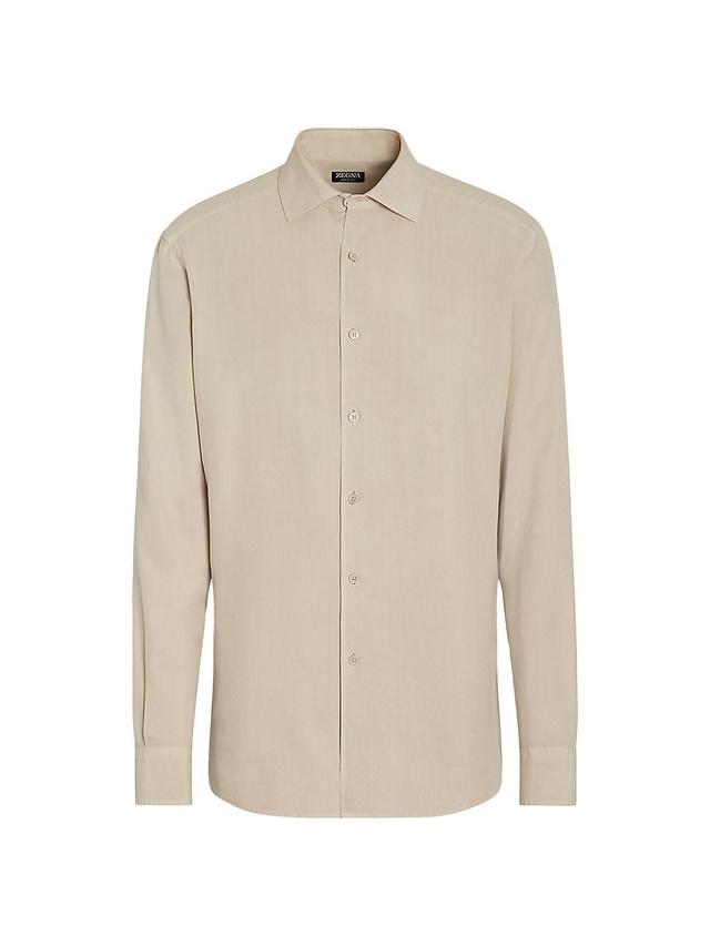 Mens Silk Shirt Product Image