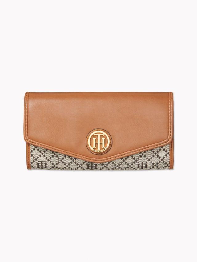 Tommy Hilfiger Women's TH Logo Flap Wallet Product Image