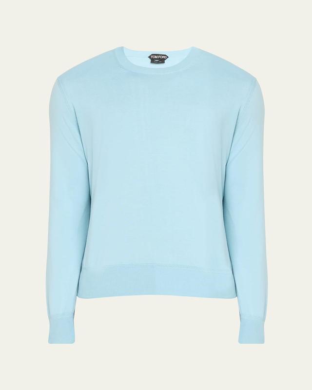 Mens Sea Island Cotton Crewneck Sweater Product Image