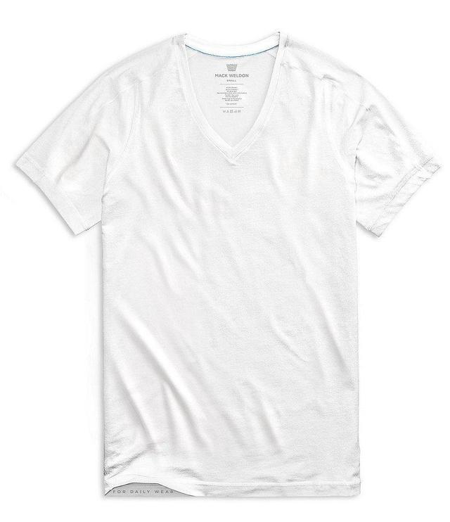 Mack Weldon Short-Sleeve V-Neck 18-Hour Jersey Undershirt Product Image