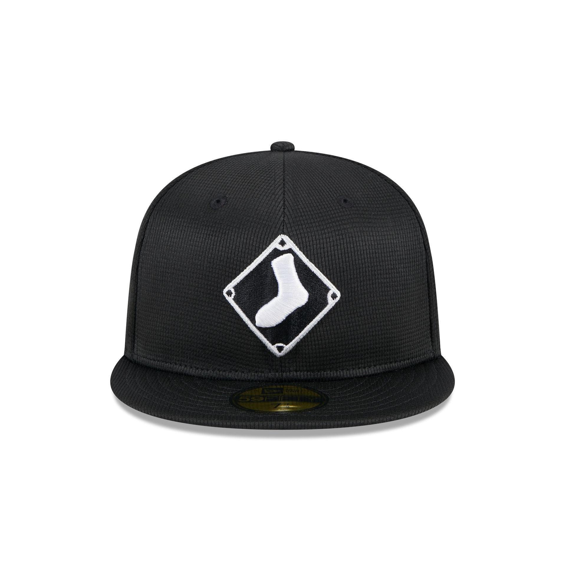 Chicago White Sox 2024 Batting Practice Black 59FIFTY Fitted Hat Male Product Image