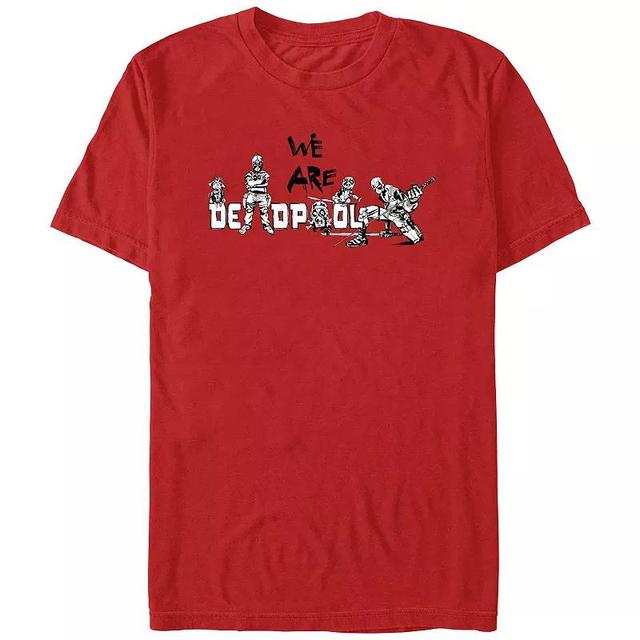 Mens Marvel Deadpool And Wolverine We Are All Deadpool Graphic Tee Product Image