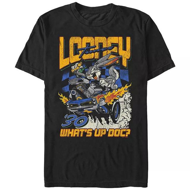 Mens Looney Tunes Bugs Bunny Racer Graphic Tee Product Image