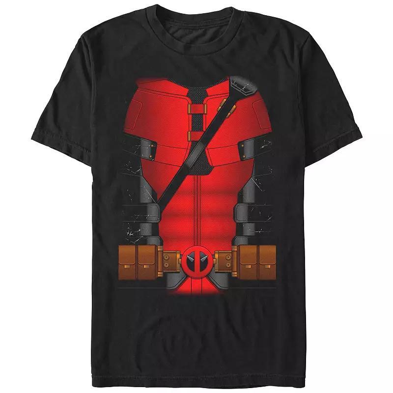 Mens Deadpool And Wolverine Wade Costume Graphic Tee Product Image