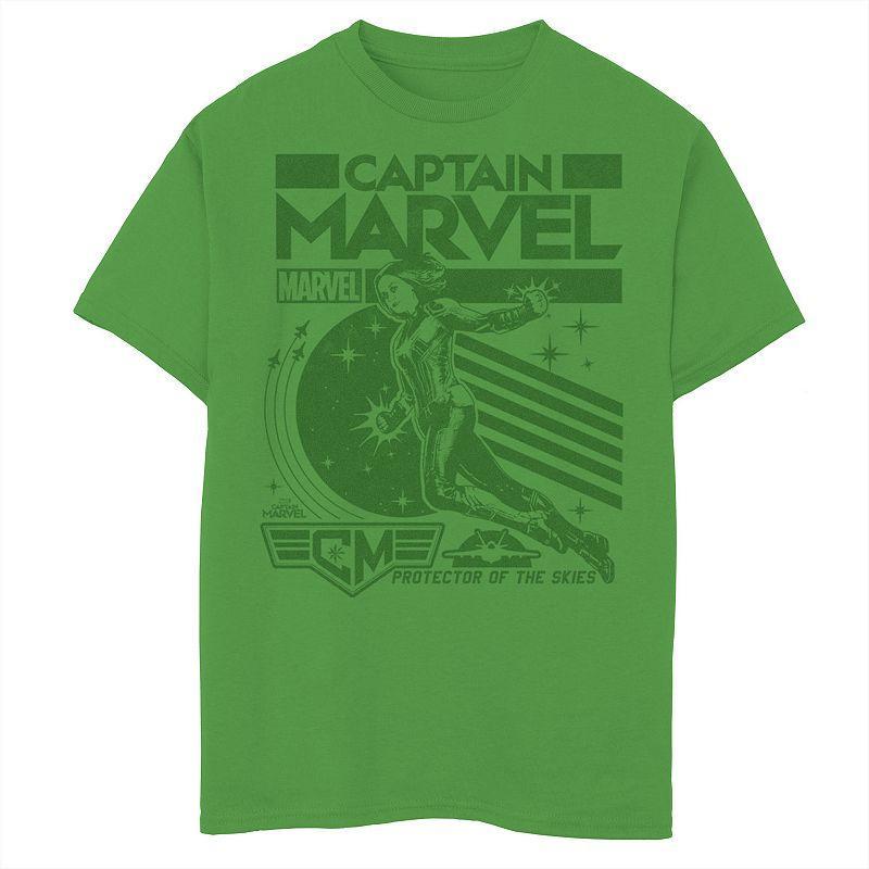 Mens Marvel Captain Marvel Protector Of The Skies Tee, Boys Product Image