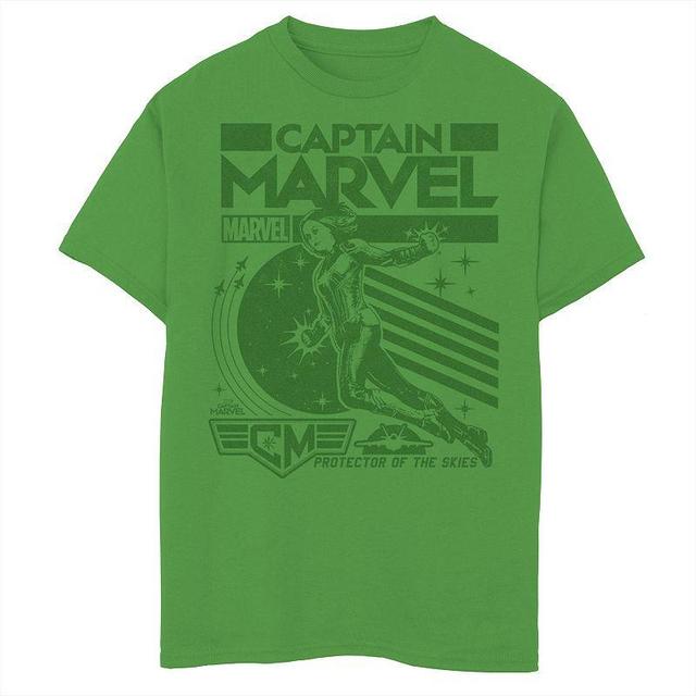 Mens Marvel Captain Marvel Protector Of The Skies Tee, Boys Product Image