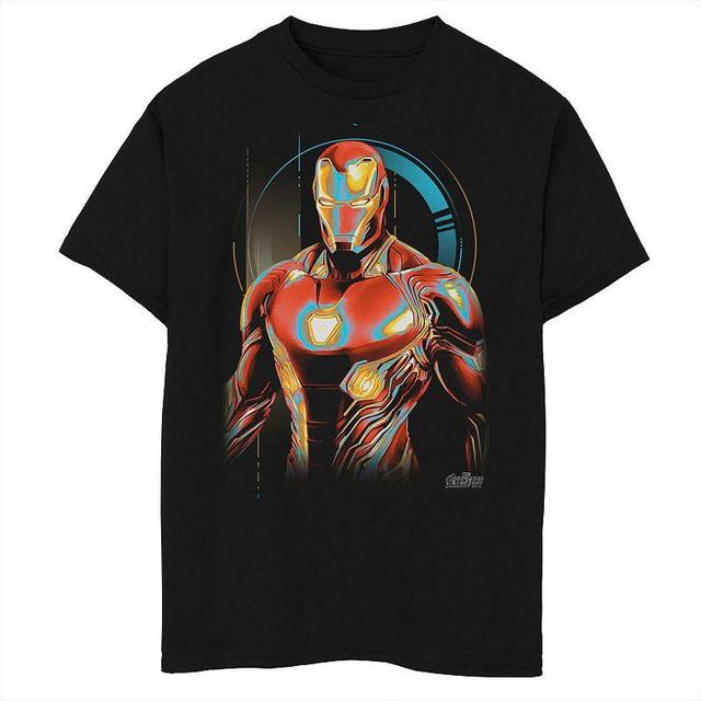 Boys 8-20 Marvel Infinity War Iron Man Digital Profile Pose Graphic Tee, Boys Product Image