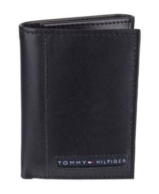 Tommy Hilfiger Mens Genuine Leather Trifold Wallet Product Image