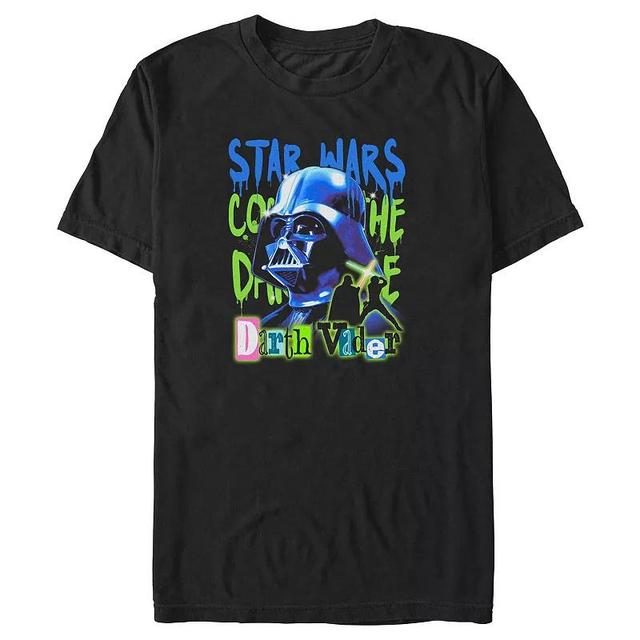 Big & Tall Star Wars Darth Vader Street Art Graphic Tee, Mens Product Image