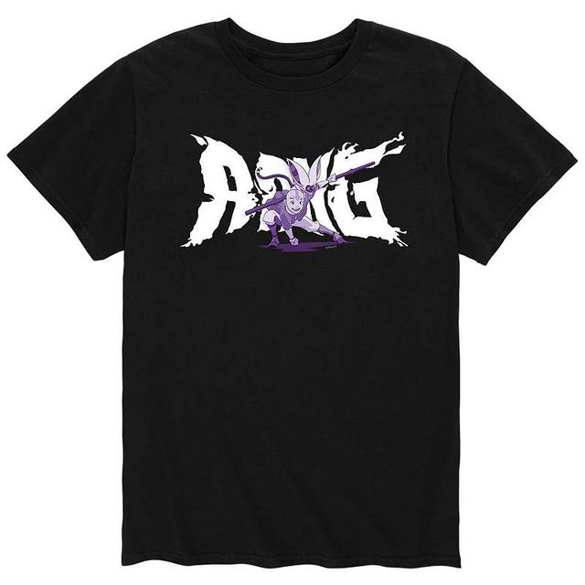 Mens Avatar Aang Purple Tee Product Image