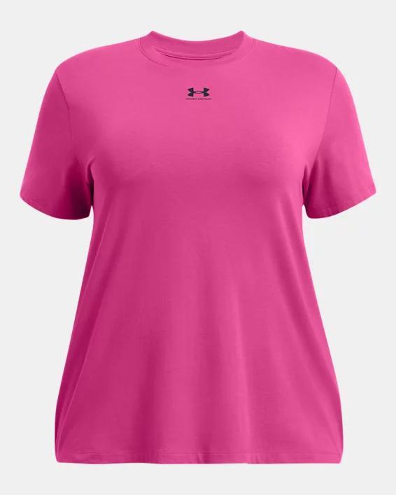 Women's UA Rival Core Short Sleeve Product Image