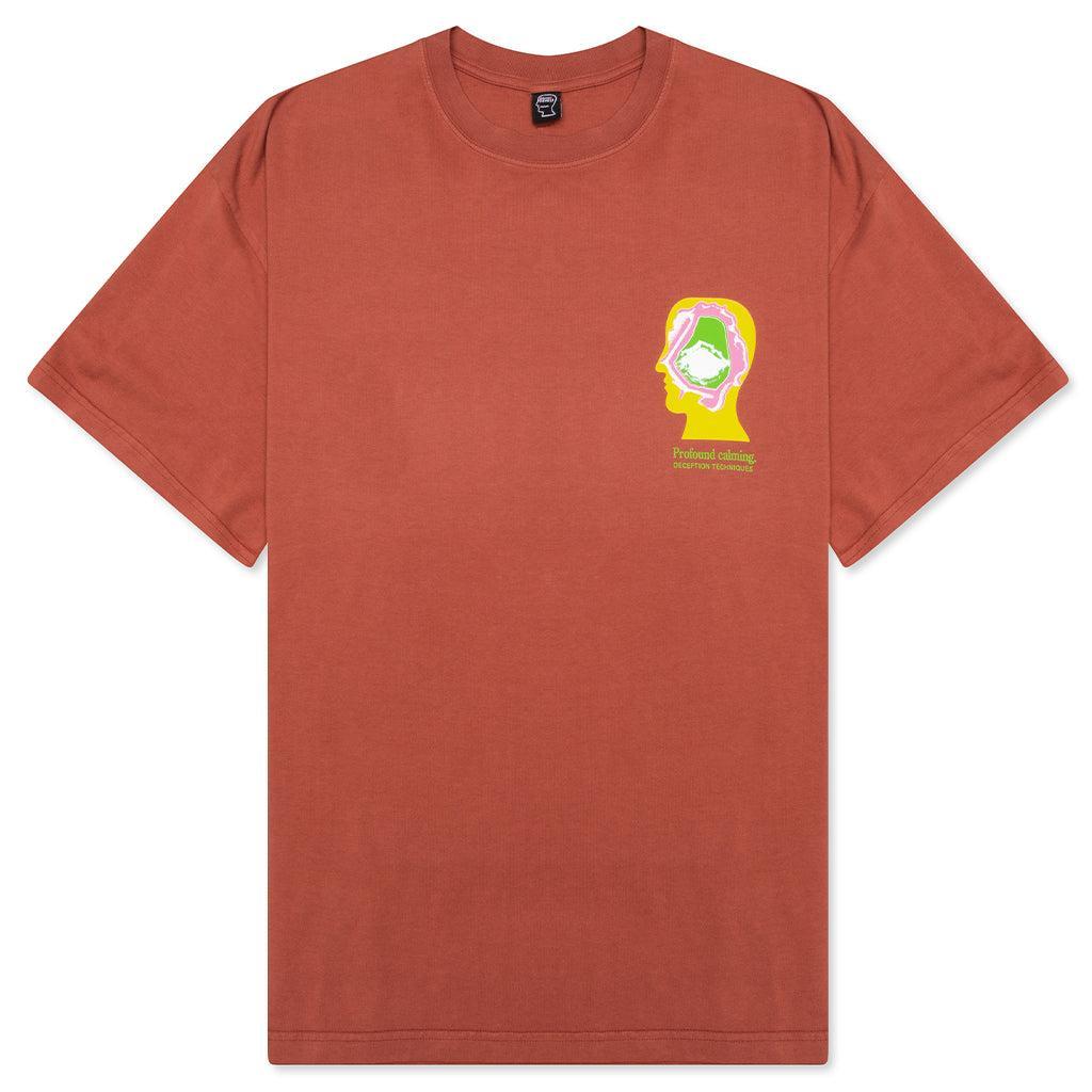 Profound Calming Techniques T-Shirt - Orange Male Product Image