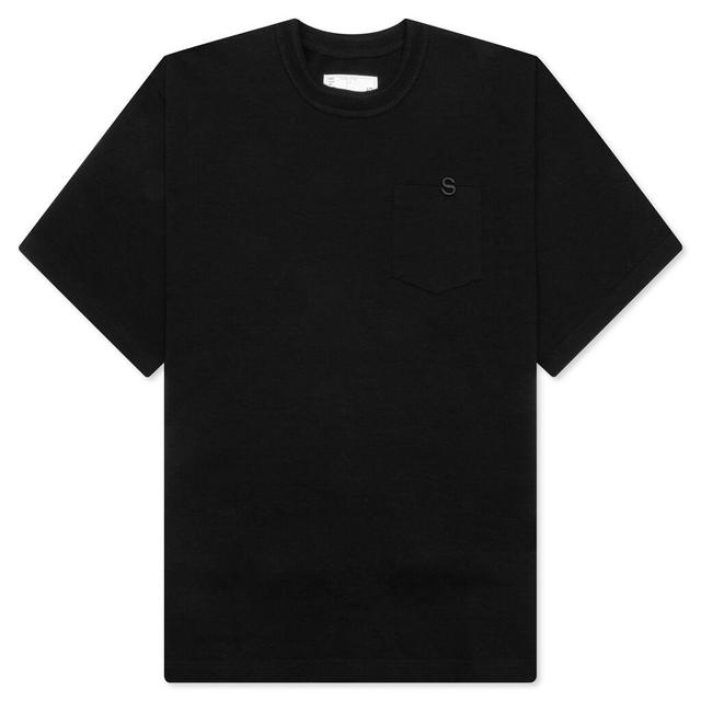 s Cotton Jersey T-Shirt - Black Male Product Image