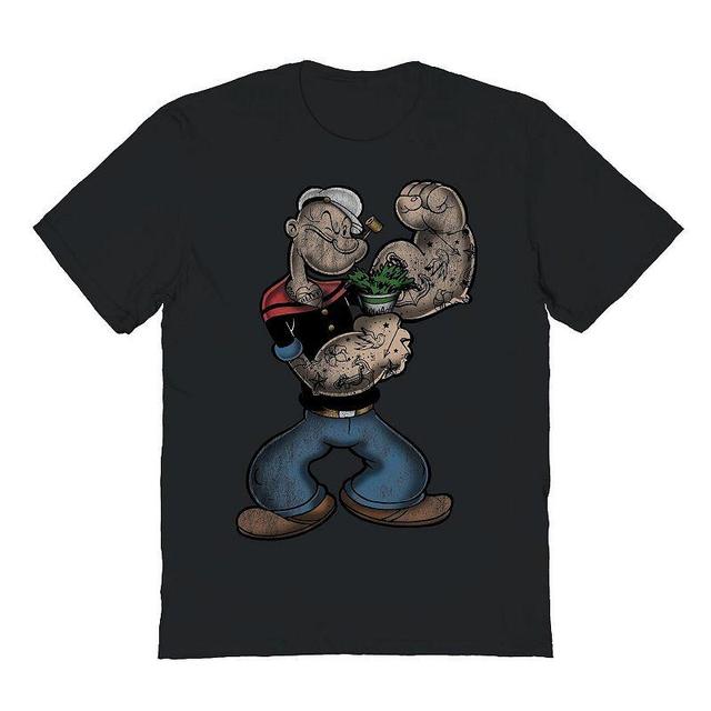 Mens Popeye Spinach Flex Graphic Tee Product Image