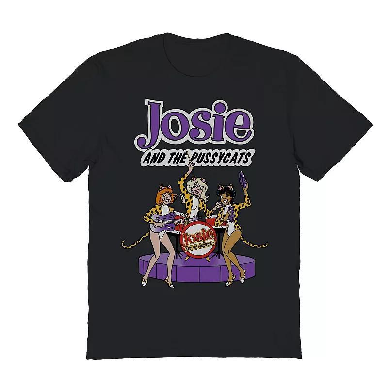 Mens Josie And The Pussy Cats Rock Band Graphic Tee Product Image