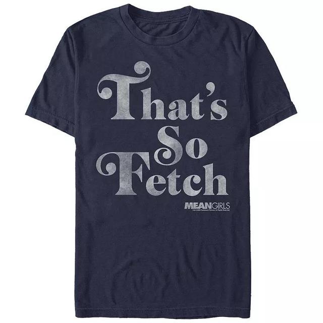 Mens Mean Girls Thats So Fetch Graphic Tee Blue Product Image