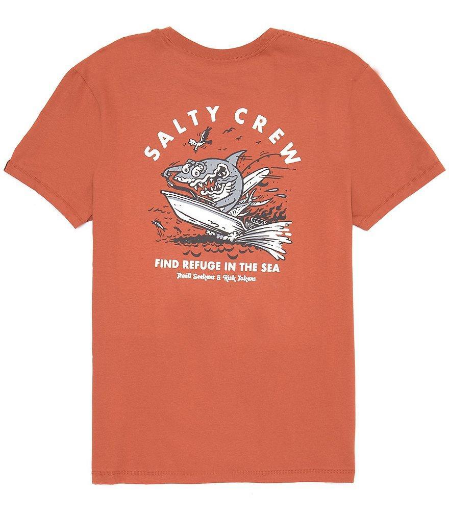 Salty Crew Short Sleeve Hot Rod Shark Graphic T-Shirt Product Image