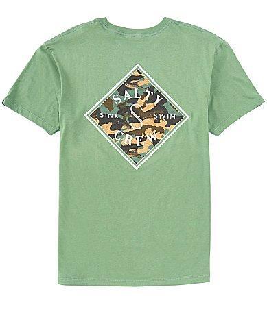 Salty Crew Short Sleeve Tippet Camouflage Fill Graphic T Product Image