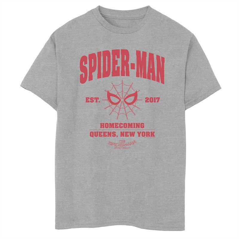 Boys 8-20 Marvel Spider-Man Homecoming Graphic Tee, Boys Athletic Grey Product Image