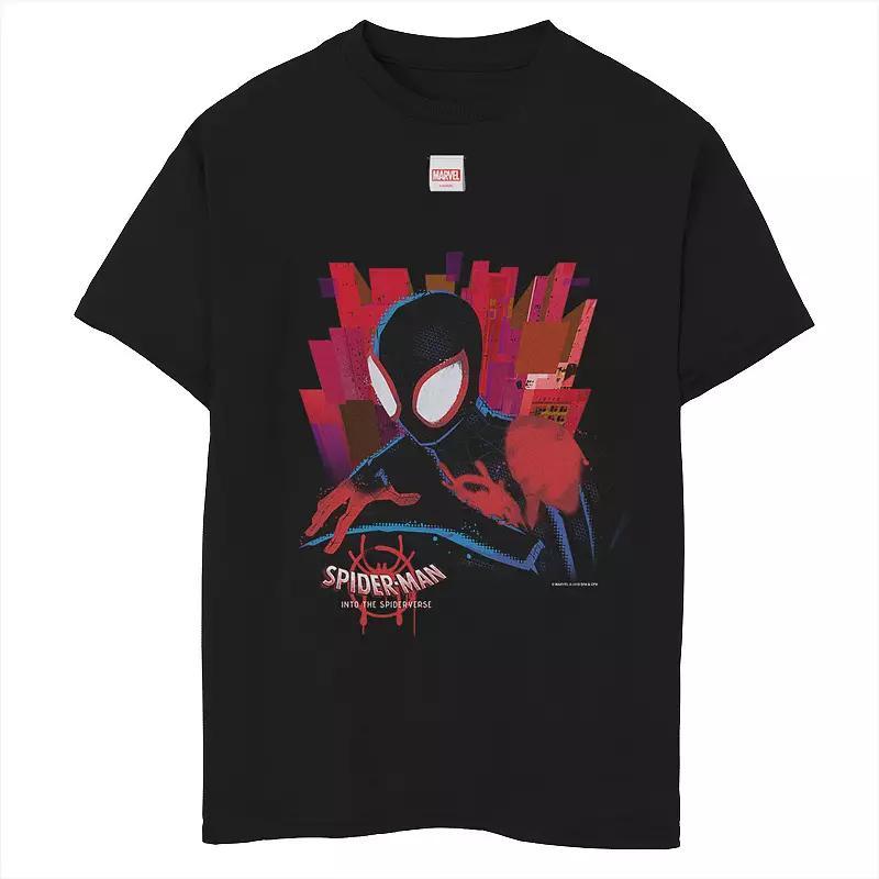 Boys 8-20 Marvel Spiderverse Dark Spider-Man Graphic Tee, Boys Product Image