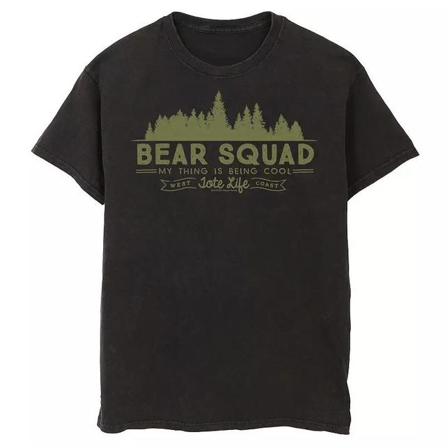 Mens Cartoon Network We Bare Bears Squad Being Cool Forest Tee Product Image