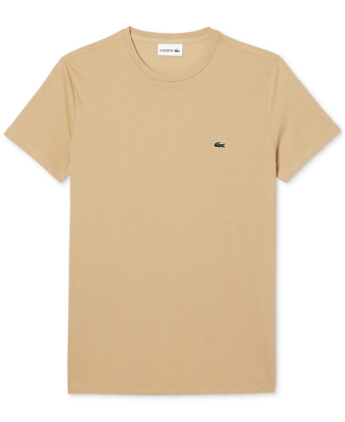 Lacoste Mens Classic Crew Neck Soft Pima Cotton T-Shirt Product Image