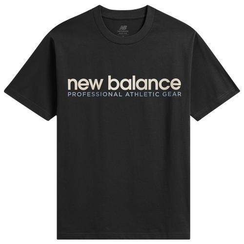 New Balance Mens New Balance Pro AD T-Shirt - Mens Black/Blue/White Product Image