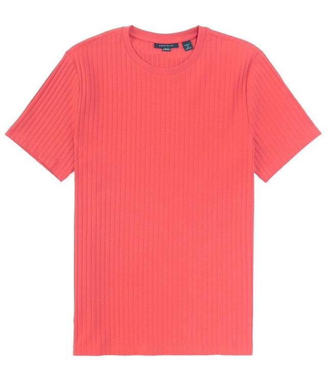 Perry Ellis Vertical Rib Short Sleeve T-Shirt Product Image