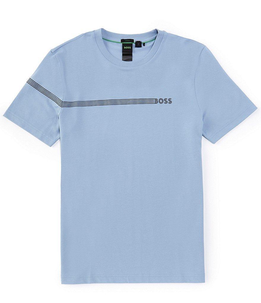 Hugo Boss BOSS Stripe Logo Short Sleeve T-Shirt Product Image