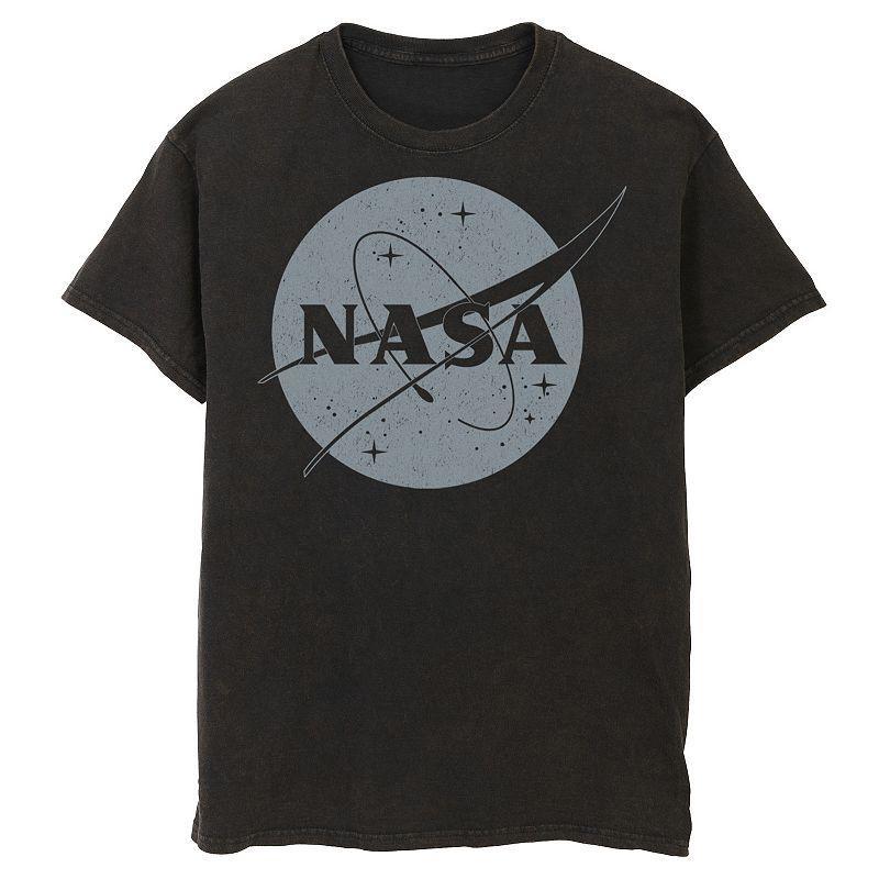 Mens NASA Simple Classic Circle Logo Graphic Tee Product Image