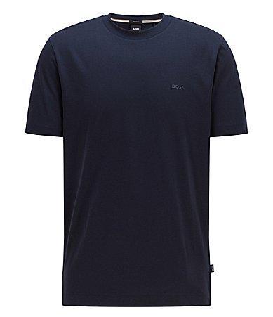 BOSS Mens Drop Shoulder Tee - Green Product Image