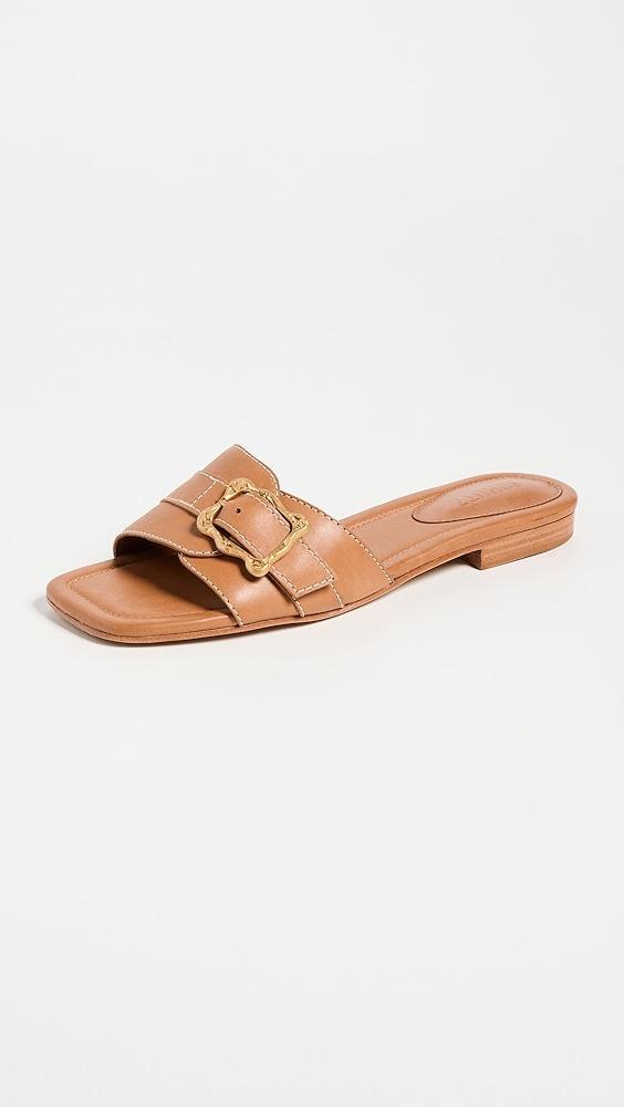 Schutz Wavy Flat Slides | Shopbop Product Image